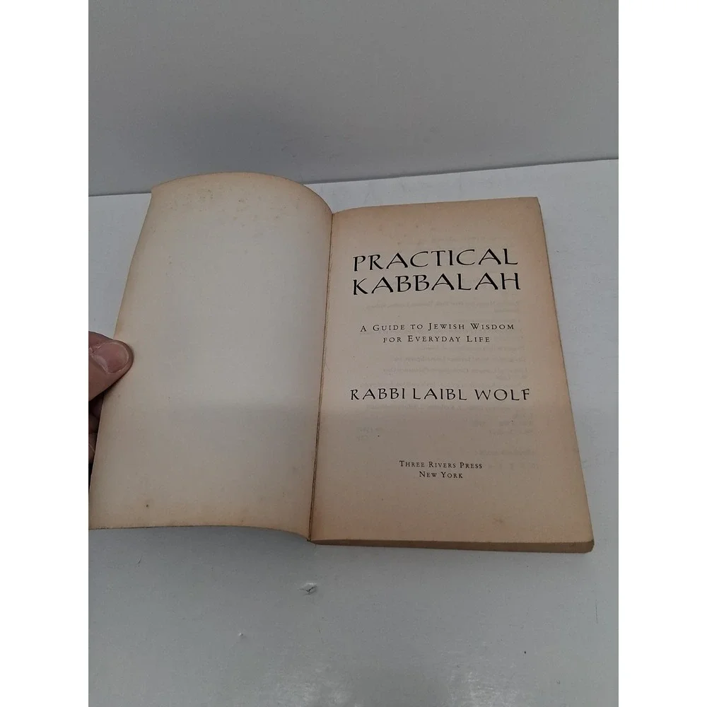 Practical Kabbalah : A Guide to Jewish Wisdom for Everyday Life by Laibl Wolf...